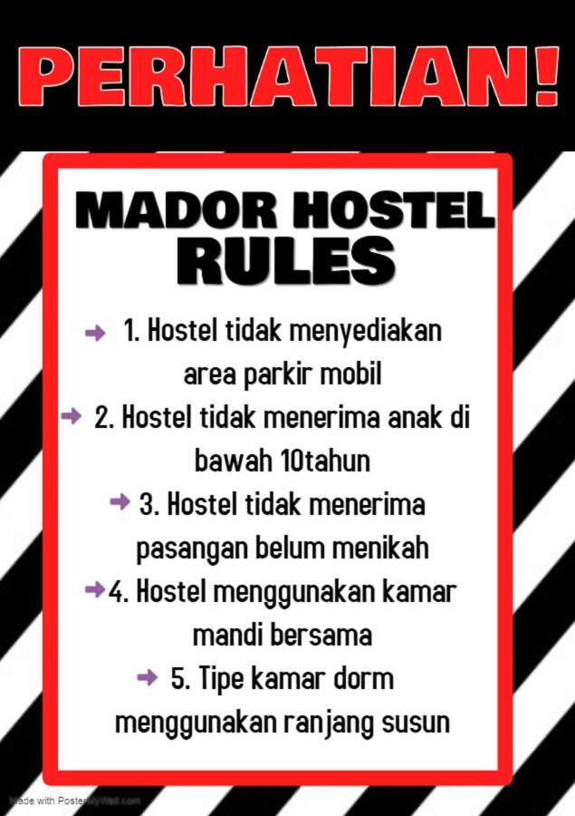 Mador Malang Dorm Hostel Zewnętrze zdjęcie